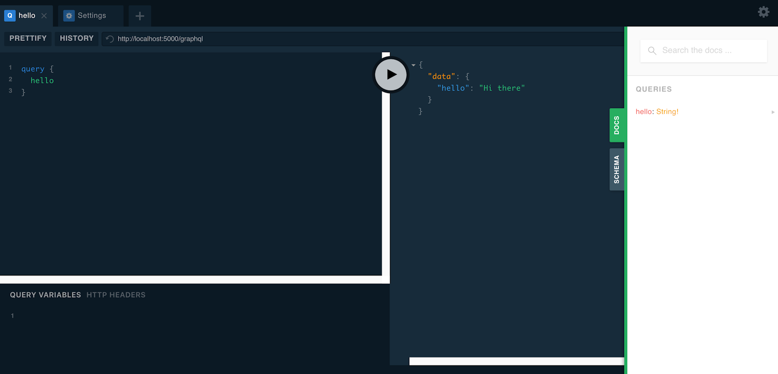 How to create a React + Flask + GraphQL Project